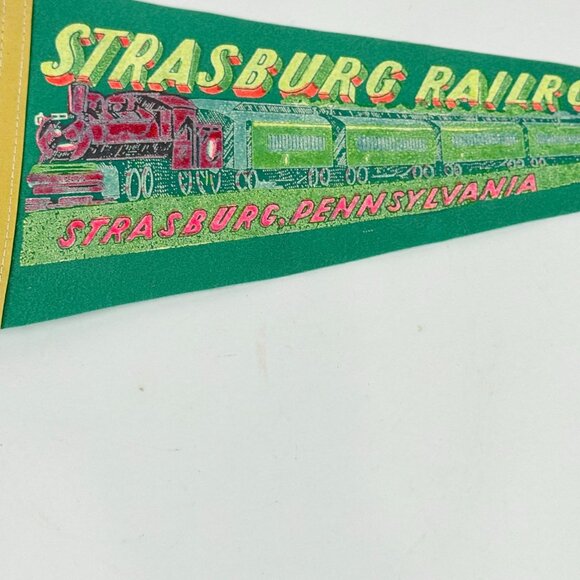 Vintage PA Travel Pennants Lot Indian Echo Caverns Crystal Cave Ship Hotel 1972 - Picture 9 of 13